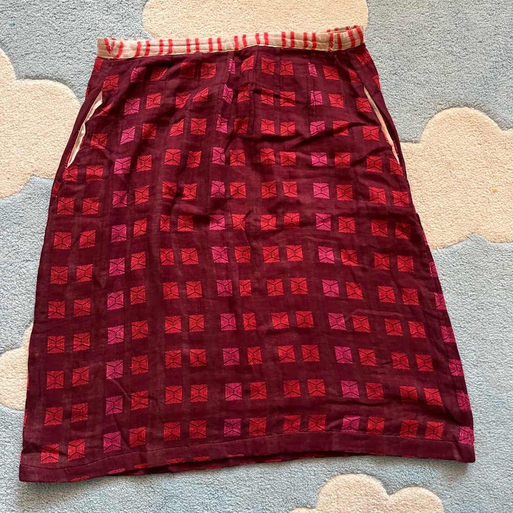 Ace&jig oxblood skirt with pockets. Fits like a medium